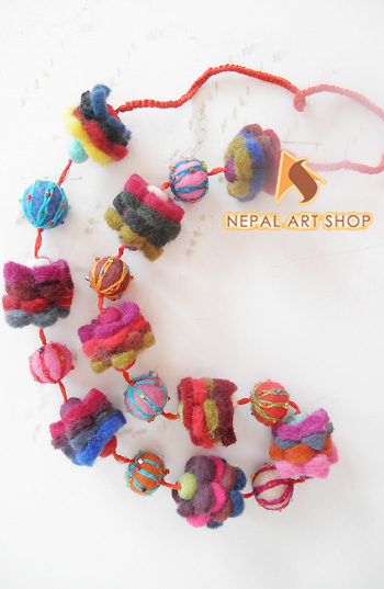 Felted Wool Ornaments, 1000 Felt Crafts, Nepal Art Shop, Handmade Ornaments, Gift Ideas