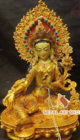 Twenty One Taras, 21 Tara Statue Wholesale Price, 21 Tara Statue Retail Price,
    Gold Plated 21 Tara Statues, Copper Statue, 21 Tara Statue Set for Sale