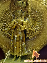 Chenresig statue, Avalokiteshvara Statue, Amitabha Buddha statues, Chenrezig Statue, Tibetan deties statue, Avalokiteswara statue, The Buddha of Compassion,
Statue, sculptures and figures of Tibetan Buddhist statue   