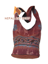 handmade crossbody bag, Nepal cross body bags manufacturer, Hippie Style bags, Nepal cross body bags exporter, cotton sling bags manufacturer