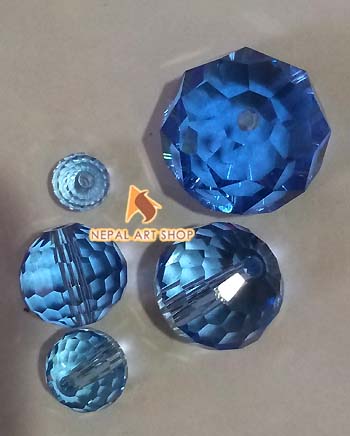 Blue glass beads, faceted rondelle beads, glass beads bulk, beads jewels, Faceted Glass Beads, beads 10mm, faceted beads 6mm, faceted beads 8mm
