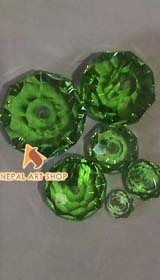 Green glass beads, faceted rondelle beads, glass beads bulk, beads jewels, Faceted Glass Beads, beads 10mm, faceted beads 6mm, faceted beads 8mm