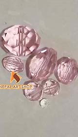 Faceted Glass Beads, faceted rondelle beads, porcelain beads, faceted rondelle crystal glass beads, faceted beads for jewelry making
