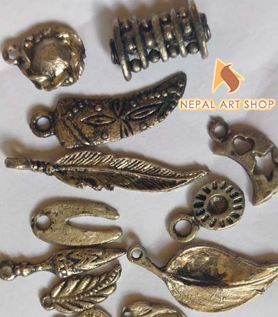 Metal beads for jewelry, handmade metal beads, metal beads and charms, handmade silver beads, solid brass beads, vintage metal beads,
beads for jewelry making