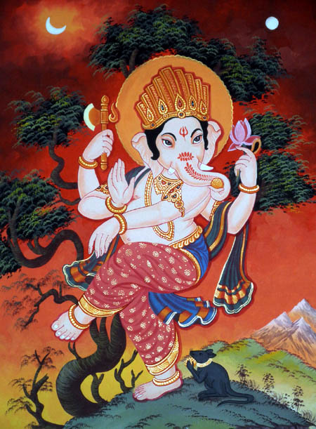Lord Ganesh Art, Lord Ganesh Crafts, Lord Ganesh Paintings, Lord Ganesh Meditation
