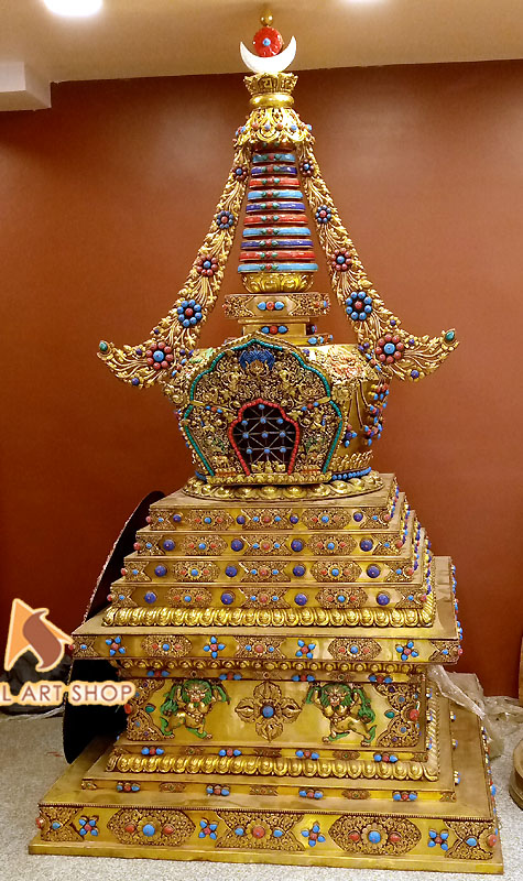 Stupa Temple Craft, Stupa, Buddhist Stupa, Hoard Statue, 
Stupas of Tibetan Spirit, stupa made in Nepal, Buddhist Ritual crafts for sale