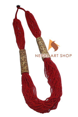 Bead Crafts Necklaces, Nepal handicraft jewellery, beautiful beaded necklaces
