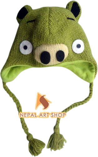 knitted woollen hats, nepali woolen cap, wool clothing from nepal,
monkey cap nepal, woolen cap price in nepal