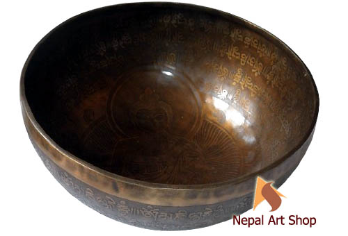 Antique Finish Singing Bowls - Manufacturer and Exporter Nepal Art Shop