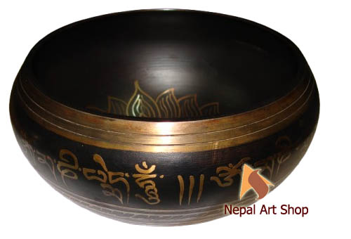 Antique Finish Singing Bowls - Manufacturer and Exporter Nepal Art Shop