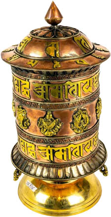 Buddhist Prayer Wheel - Manufacturer and Exporter Nepal Art Shop