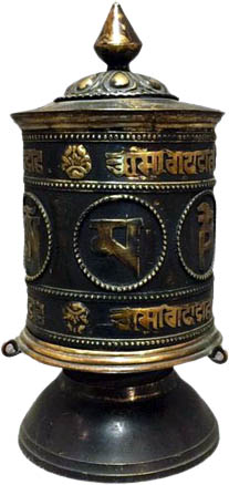 Buddhist Prayer Wheel - Manufacturer and Exporter Nepal Art Shop