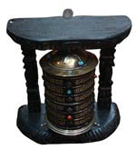 Tibetan Buddhism, Tibetan prayer wheel, Prayer Wheels, Buddhist Spinning Wheel