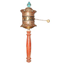 Tibetan Buddhism, Tibetan prayer wheel, Prayer Wheels, Buddhist Spinning Wheel