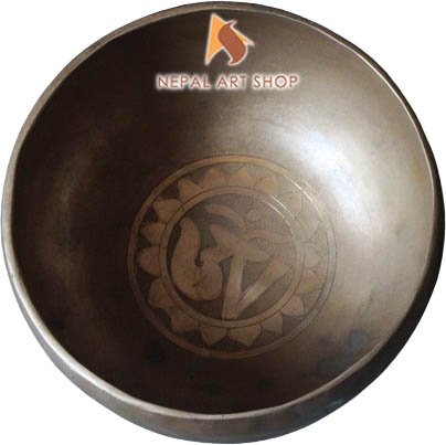 Carved Tibetan Singing Bowls - Manufacturer and Exporter Nepal Art Shop