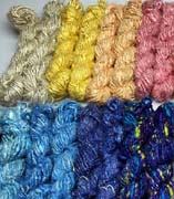 upcycled fabric yarn, recycled silk sari yarn, felt wool and yarn, yarn basket, hemp fabric, banana yarn, red wool fabric, yarn dyed fabric, textile yarn, 
stripe fabric, woolen fabric, wool crepe fabric, wool yarn
