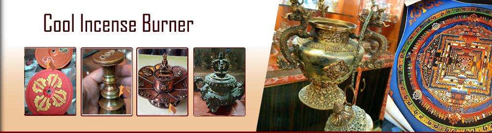 Tibetan Incense burner, 
anitue incense burner, metal incense burner, cone incense burner, buddhist incense burner