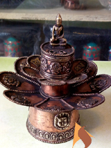 Tibetan Incense burner, 
anitue incense burner, metal incense burner, wooden incense burner