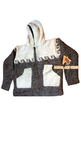 wool jacket with hoodie, jumper jacket, hippie coat,
wool wrap coat, belted wool coat, wool winter jacket