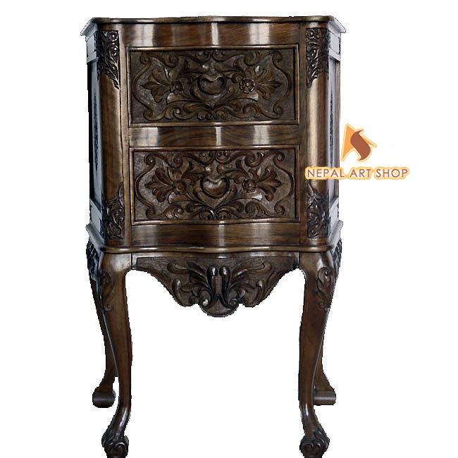 hand carved walnut furnitures, walnut furniture srinagar, India, wood carvings