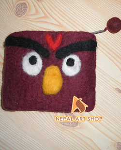 Felt Purse Crafts for Kids – Garden Kit – Wholesale Felt Kids Craft Code EFCF022 from Nepal