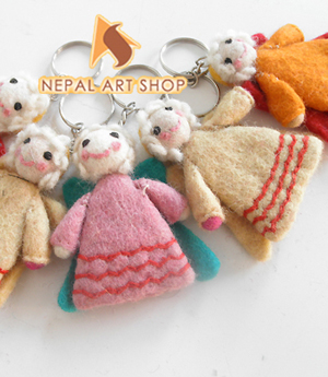 Easy Felt Wool Crafts – Magnet Kit – Wholesale Felt Kids Craft Code EFCF048 from Nepal