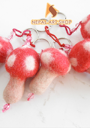 Felt Wool DIY Crafts – Hair Clip Kit – Wholesale Felt Kids Craft Code EFCF051 from Nepal