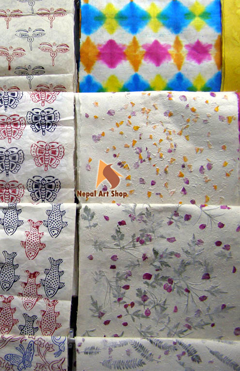 Shop Handmade Lokta Wrapping Paper from Nepal! Traditional Craft