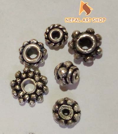 Metal beads for jewelry, handmade metal beads, metal beads and charms, handmade silver beads, solid brass beads, vintage metal beads,
beads for jewelry making