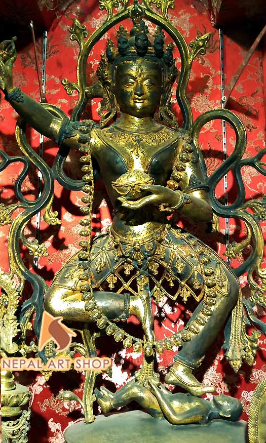 Tibetan Deities Statue, Mahakala staue, namse bangdzo, Milarepa Statue, Marpa, Karmapa Kagyu Statue, Gampoa Statue,
Tilopa, Naropa, Chenresiz statue, Demchhog Khorlo, Duikhor Statue, Kalchakra Statue, Vajrayani Buddhism, Nepal, Tibet, Buddha