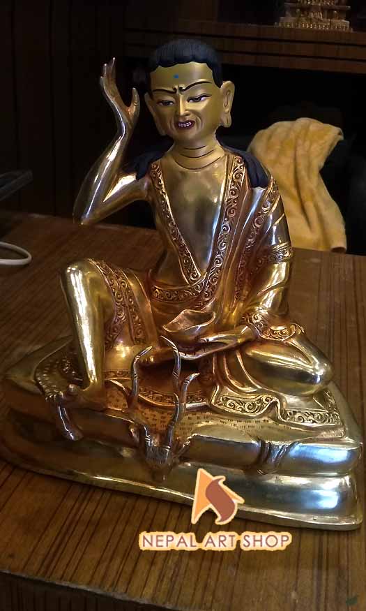 Tibetan Deities Statue, Mahakala staue, namse bangdzo, Milarepa Statue, Marpa, Karmapa Kagyu Statue, Gampoa Statue,
Tilopa, Naropa, Chenresiz statue, Demchhog Khorlo, Duikhor Statue, Kalchakra Statue, Vajrayani Buddhism, Nepal, Tibet, Buddha