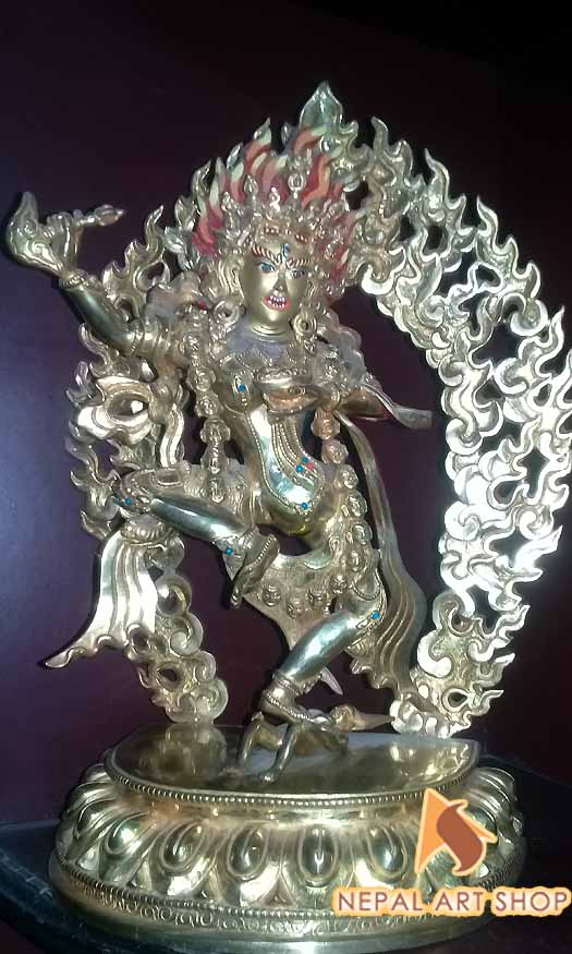 Tibetan Deities Statue, Mahakala staue, namse bangdzo, Milarepa Statue, Marpa, Karmapa Kagyu Statue, Gampoa Statue,
Tilopa, Naropa, Chenresiz statue, Demchhog Khorlo, Duikhor Statue, Kalchakra Statue, Vajrayani Buddhism, Nepal, Tibet, Buddha