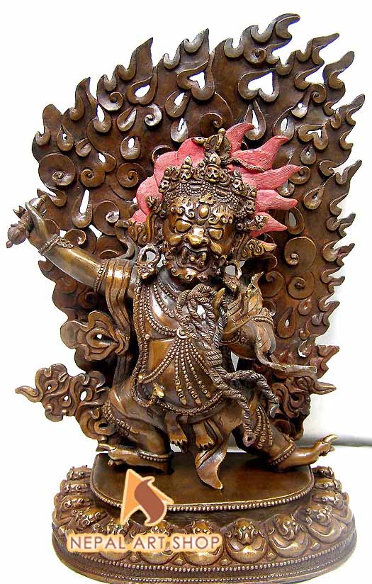 Tibetan Deities Statue, Mahakala staue, namse bangdzo, Milarepa Statue, Marpa, Karmapa Kagyu Statue, Gampoa Statue,
Tilopa, Naropa, Chenresiz statue, Demchhog Khorlo, Duikhor Statue, Kalchakra Statue, Vajrayani Buddhism, Nepal, Tibet, Buddha