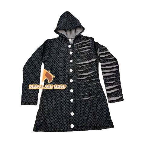 Razor Cut Winter Long Coat – Wholesale Nepal Garment Code NGARM025
