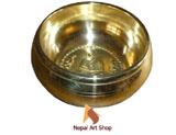 Tibetan singing bowl sound therapy to bring power surplus for whole body