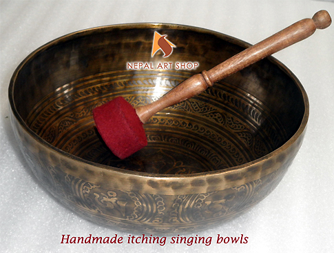 Itching Tibetan Singing Bowls - Wholesale & Retail