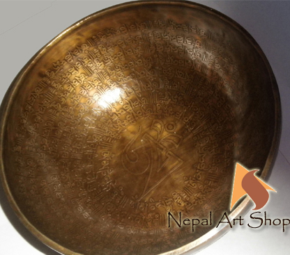 Om Itching Tibetan Singing Bowls for meditation - Wholesale & Retail