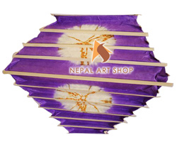 Lokta Paper Lamp Shade – Rectangular – Wholesale Lokta Paper Product Code LLS017