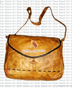 Leather Baguette Bag – Wholesale Himalayan Leather Bag Code LBAG021