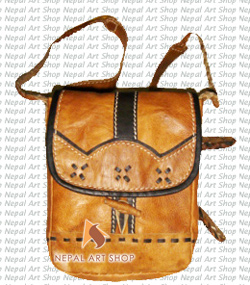 Leather Bucket Tote – Wholesale Himalayan Leather Bag Code LBAG022
