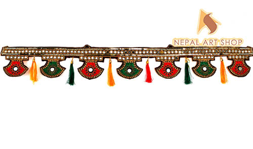 Torans, window valance, bandarwal, door topper, Window Hanging