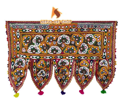 Torans, window valance, bandarwal, door topper, Window Hanging