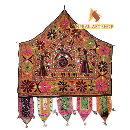 Torans, window valance, bandarwal, door topper, Window Hanging