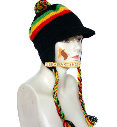 Fleece Lined Beanie – Wholesale Nepal Woolen Hat Code WHAT017