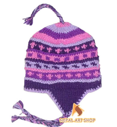 Fleece Cap for Women – Wholesale Nepal Woolen Hat Code WHAT022